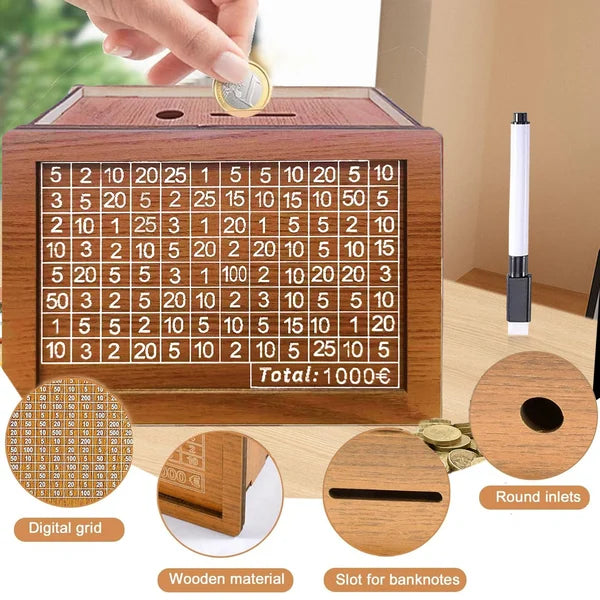 š„Hot sale 49% kortingš„ -Retro spaarvarken opbergdoos.