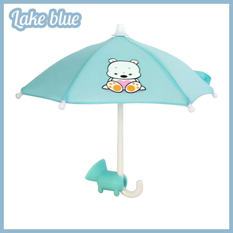 😎Telefoonparaplu met zuignap☂️