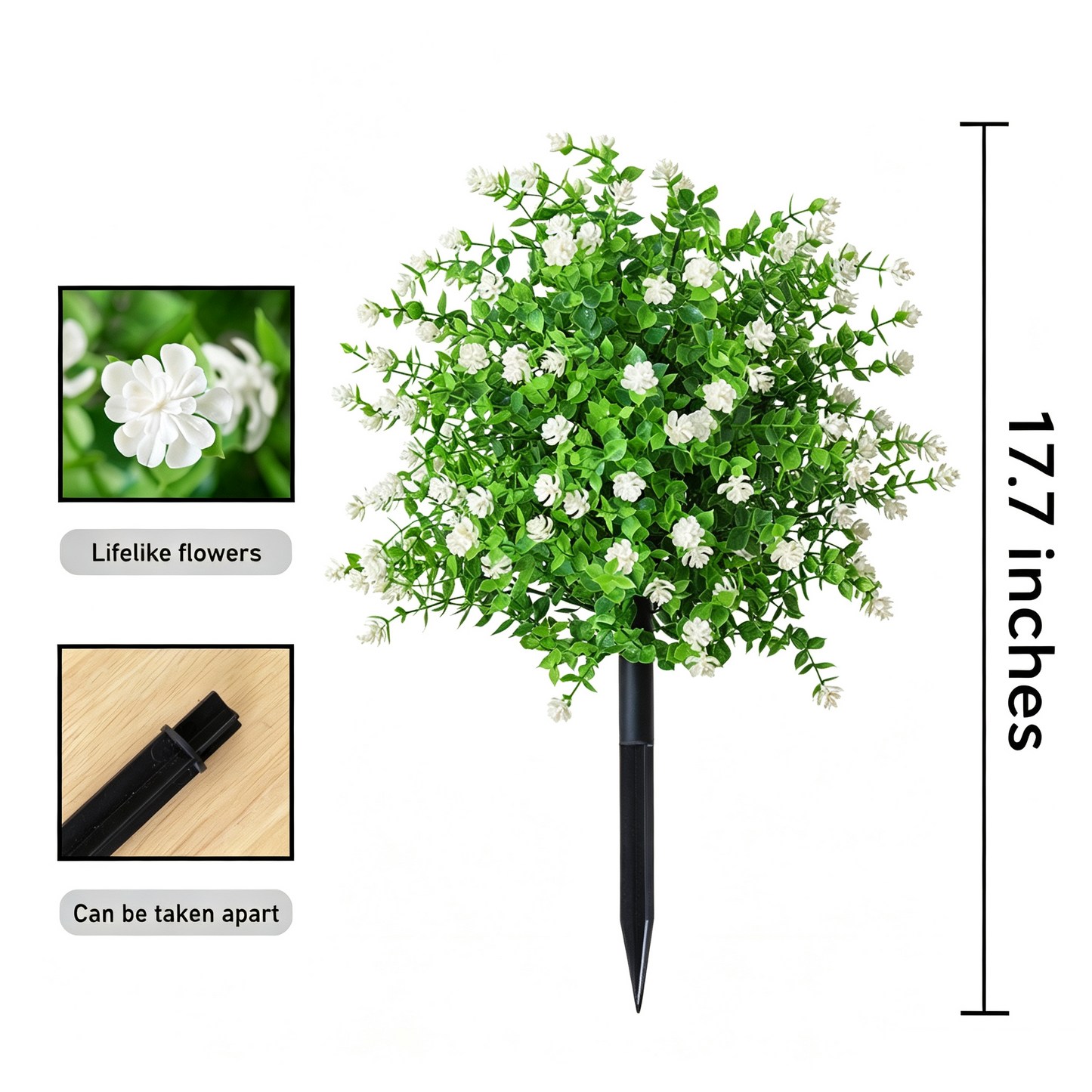 🌸Kunstbomen in potten met grondpennen