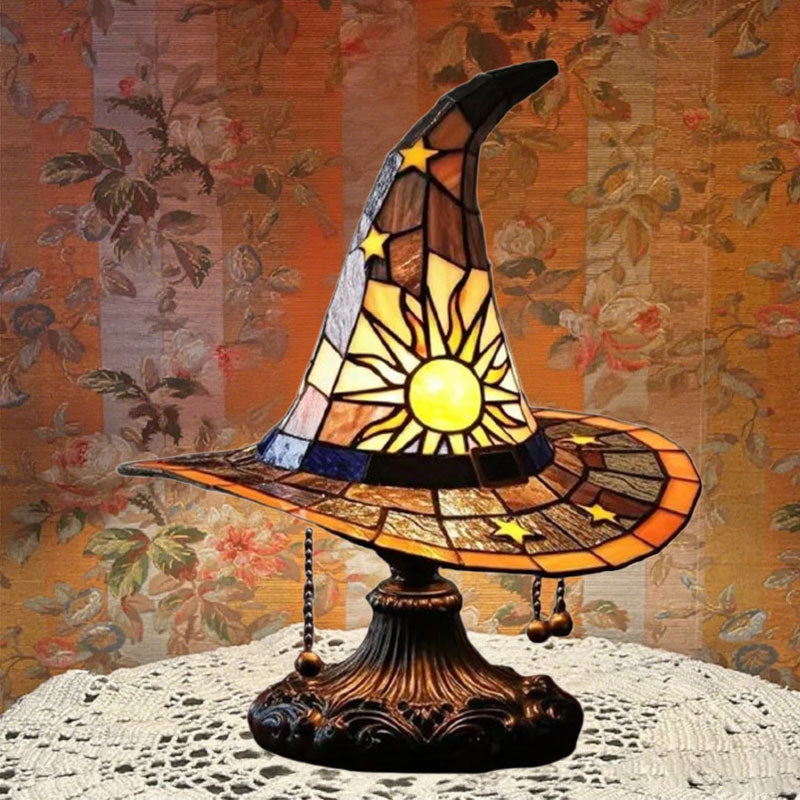 🎃Verlicht je fantasierijke nacht🧙♀️Nachtlampje met heksenhoed