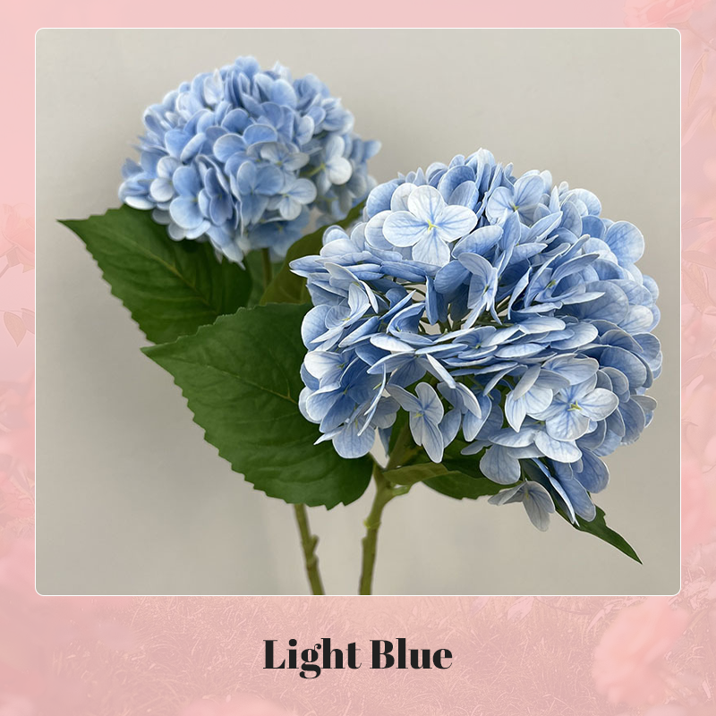 3D hortensia kunstbloem