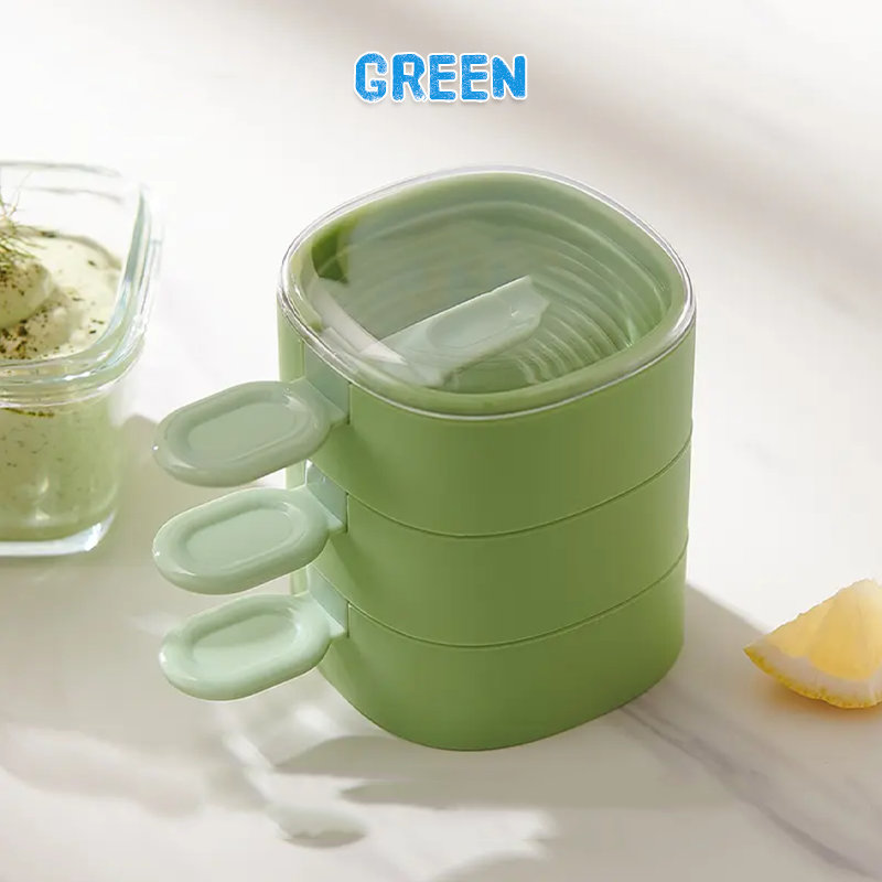 Nieuwe creatieve meerlaagse ijsvorm