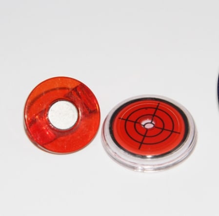 🔥(Golftrainer) Golfbalmarker Ronde dop Clip Mark met waterpasfunctie