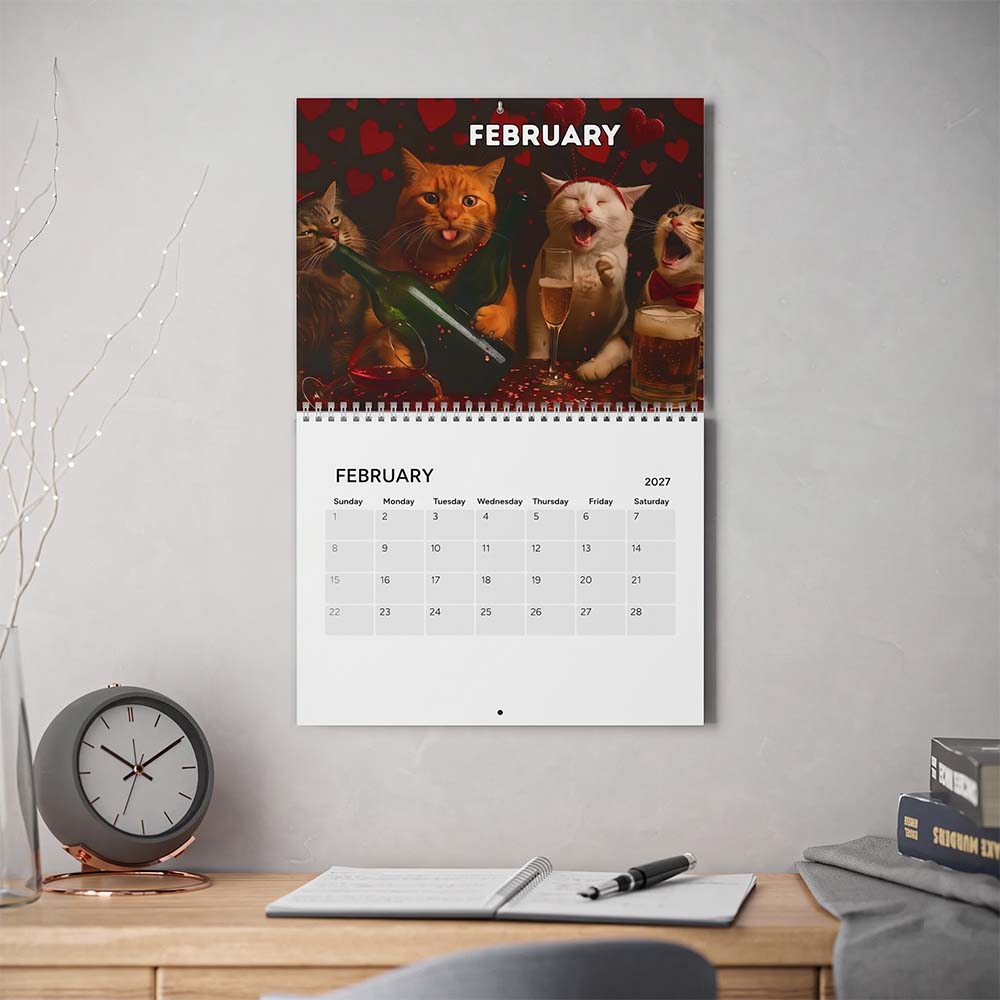 🍺🐱Kalender ‘Drunk Cats 2027’