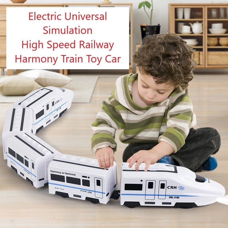 š„Hot Sale š„-Elektrische universele simulatie hogesnelheidstrein Harmony trein speelgoed