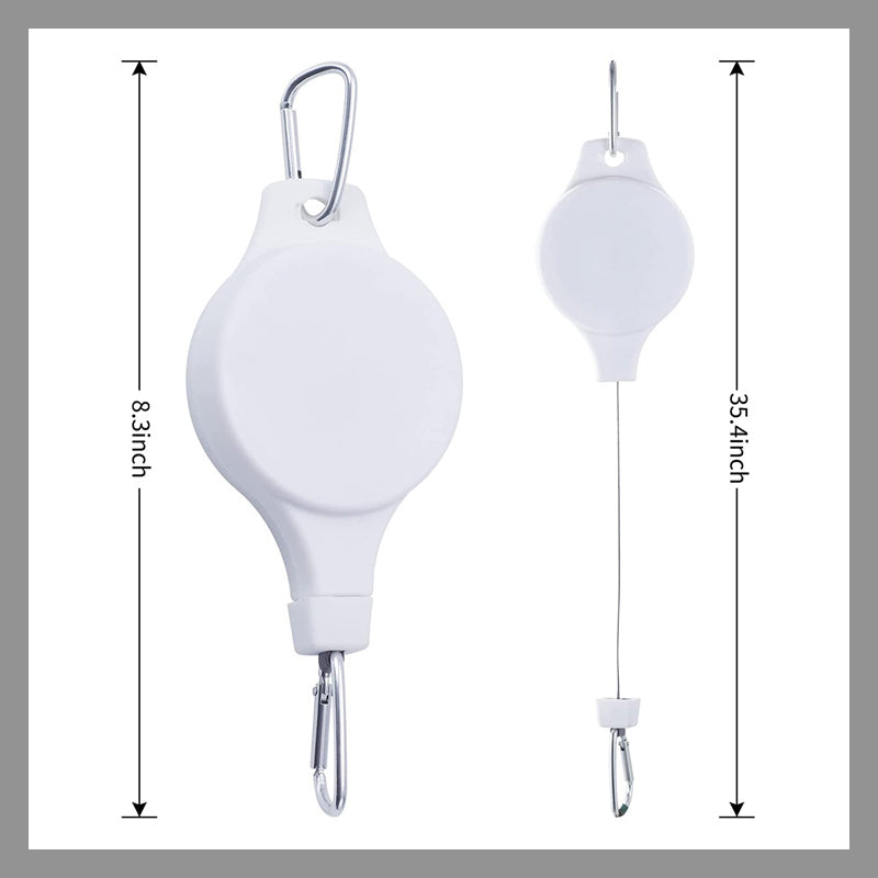 🌳 Intrekbare hefmand-tuinhaak