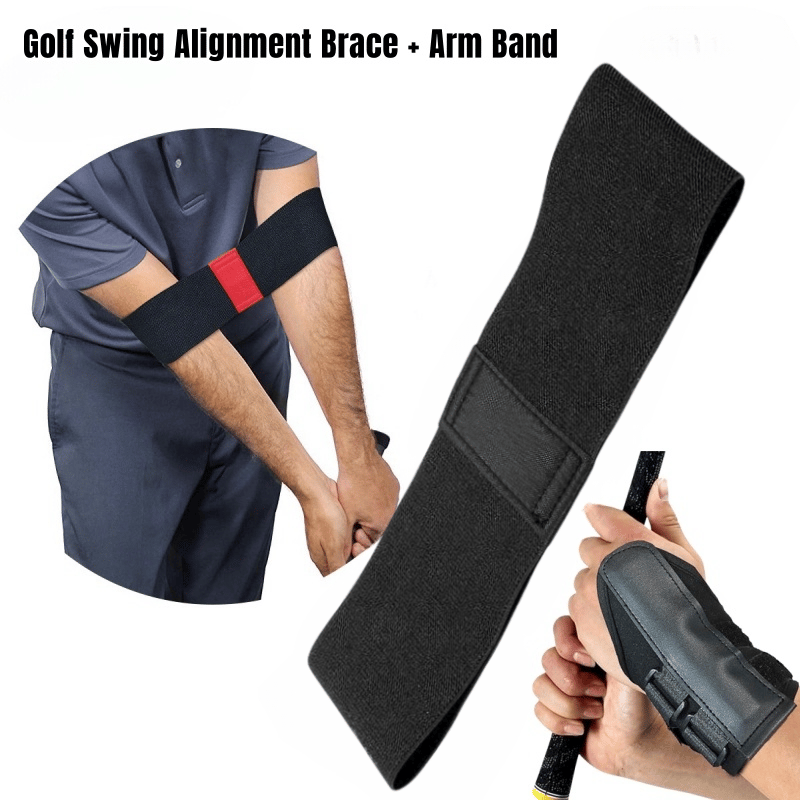 🏌️Golf Handledskorrigeringstränare& Armbandenset