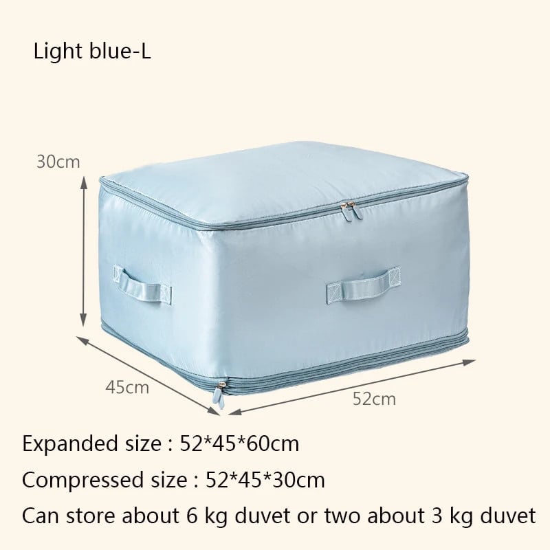 Compressiedekbed opbergtas met grote capaciteit
