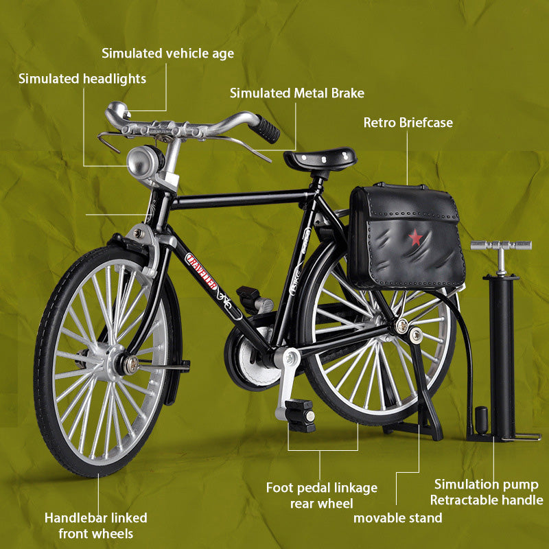 🔥2025 Hete verkoop🚲Legering fietsmodel Kleine ornamenten