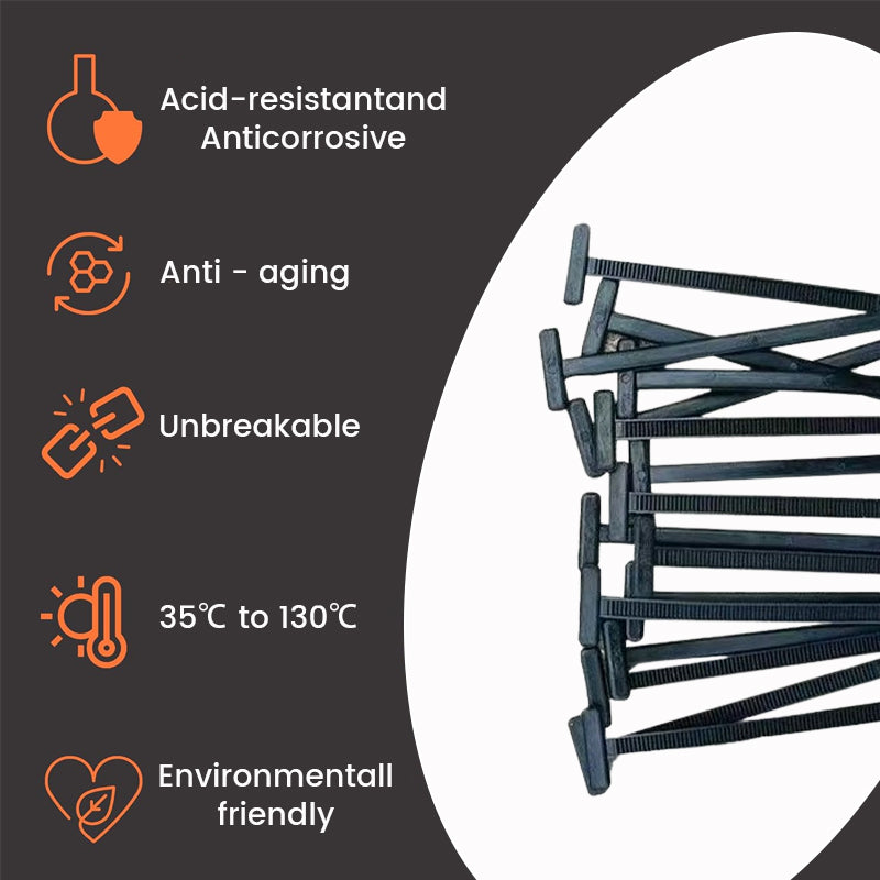 🚗 Instant Car Fix - 🔧 Nylon Universele Kabelbindersluiting - Voor het snel en veilig bevestigen van voertuigonderdelen!