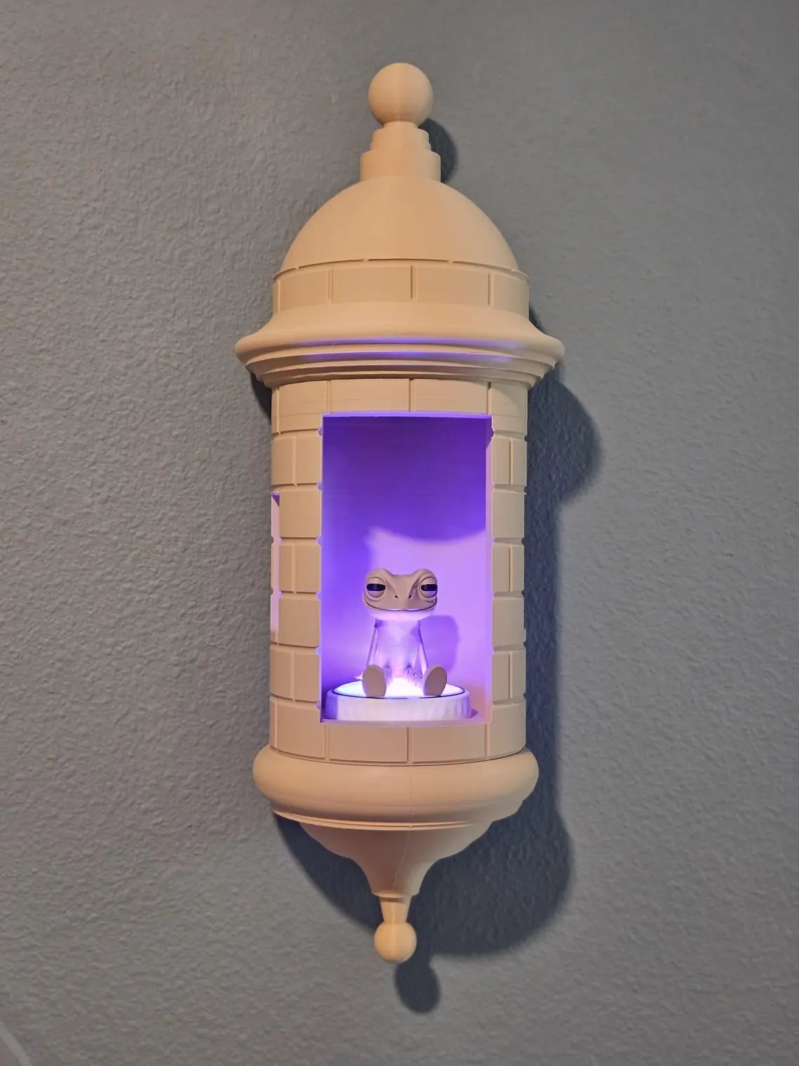 Puerto Ricaanse Garita-muur Coqui-lamp