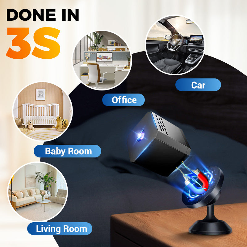 Mini Smart HD bewakingscamera met nachtzicht