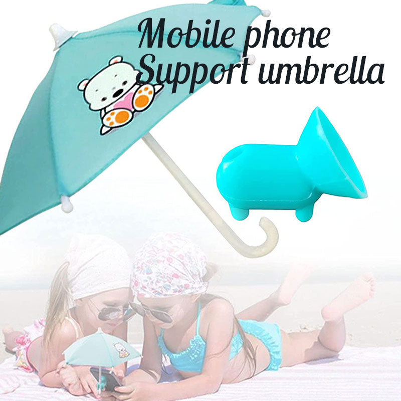 😎Telefoonparaplu met zuignap☂️