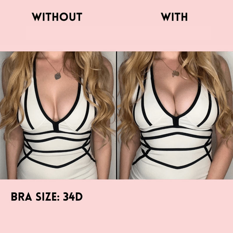 🌷Onzichtbare diva Strapless Rugloze Push Up BH