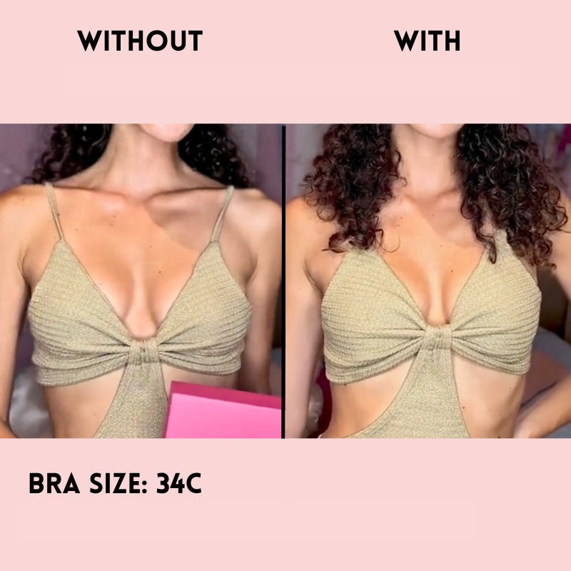 🌷Onzichtbare diva Strapless Rugloze Push Up BH