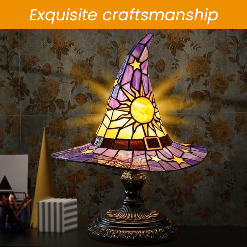 🎃Verlicht je fantasierijke nacht🧙♀️Nachtlampje met heksenhoed