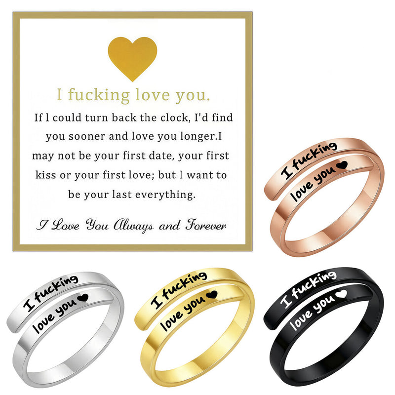 Een Ring Die Zegt Wat Woorden Soms Niet Kunnen! 💍❤️✨