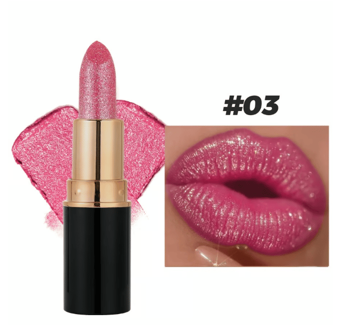 💖Diamond Lip Gloss Glitter Lippenstift Waterdicht