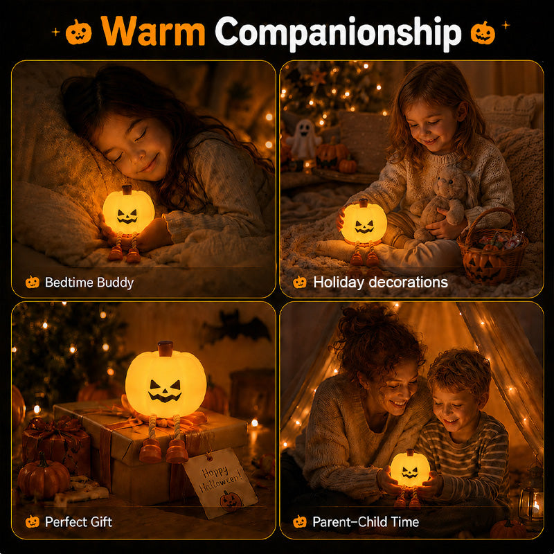 🎃✨ Squishy Pumpkin Night Light (✨Limited Edition 2026)