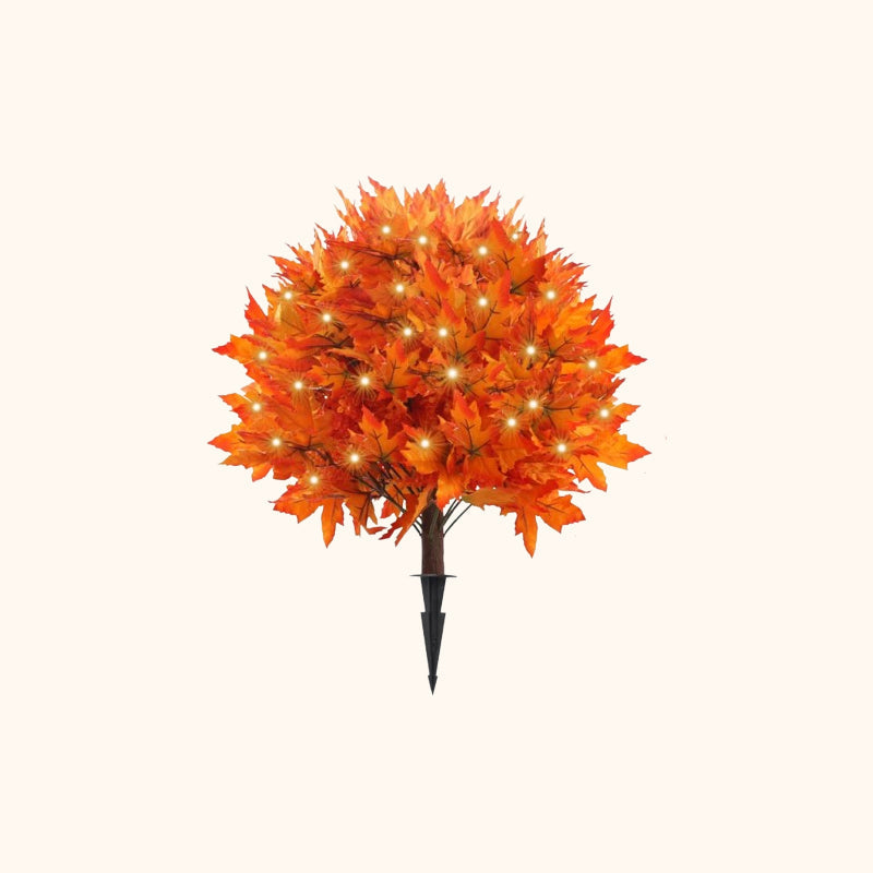 🍁✨ Verlichte herfst esdoorn – LED herfst kerstboomversiering 🎄💡
