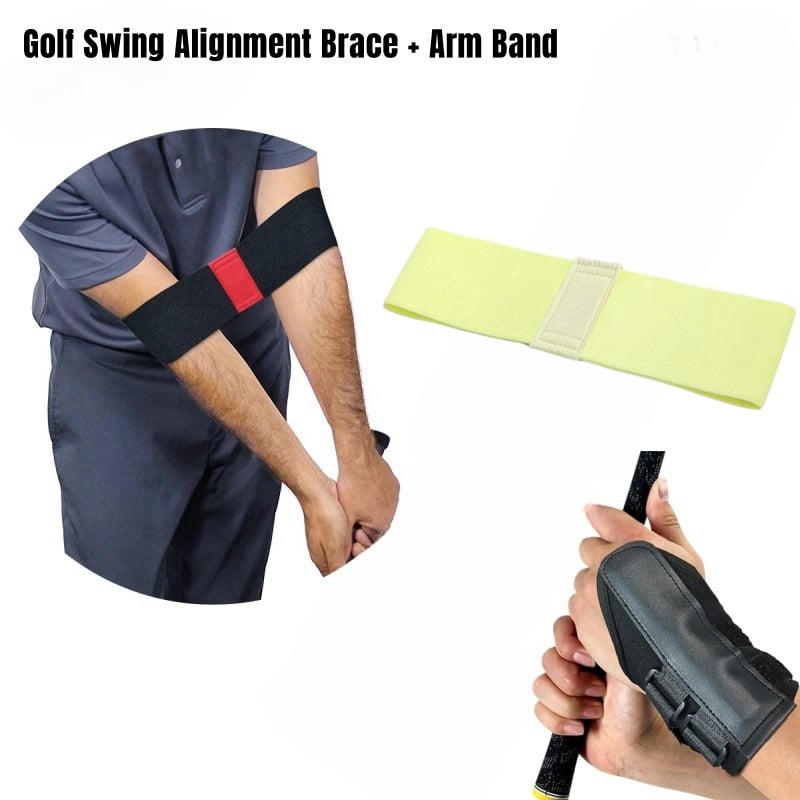 🏌️Golf Handledskorrigeringstränare& Armbandenset