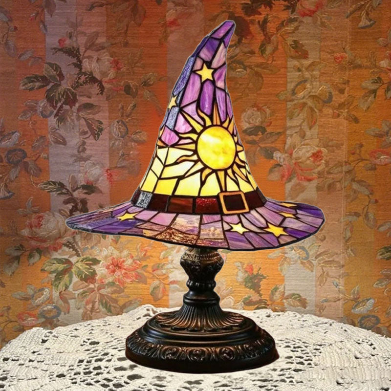 🎃Verlicht je fantasierijke nacht🧙♀️Nachtlampje met heksenhoed