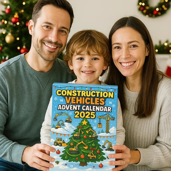 🚜Adventskalender Voor Bouwmachines 2025