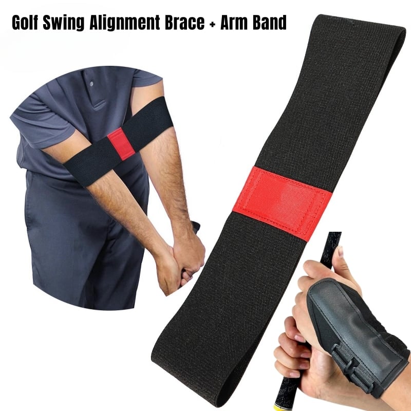 🏌️Golf Handledskorrigeringstränare& Armbandenset