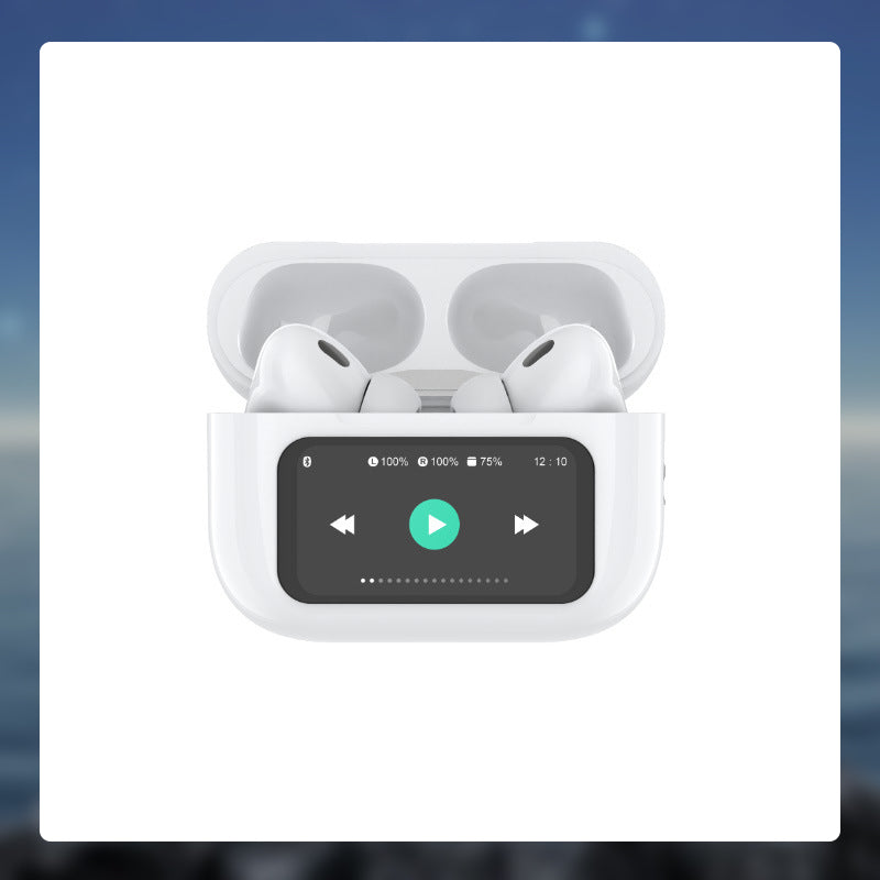 In-ear Bluetooth-oortelefoon met schermweergave