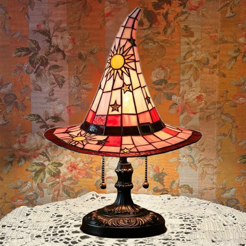 🎃Verlicht je fantasierijke nacht🧙♀️Nachtlampje met heksenhoed
