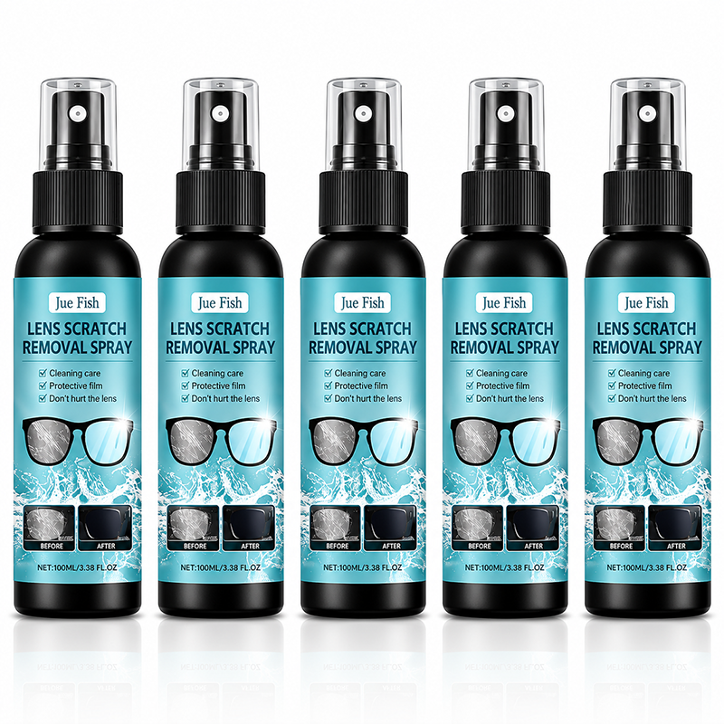Kristalheldere Lenzen in Slechts Enkele Seconden! ๐๐โจSpray voor het herstellen van krassen op lenzen