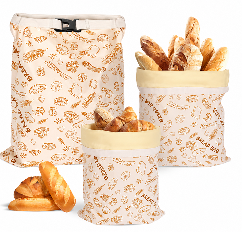 Houd Je Zuurdesembrood Langer Vers met Deze Herbruikbare Bijenwas Broodzak! ๐๐โจ
