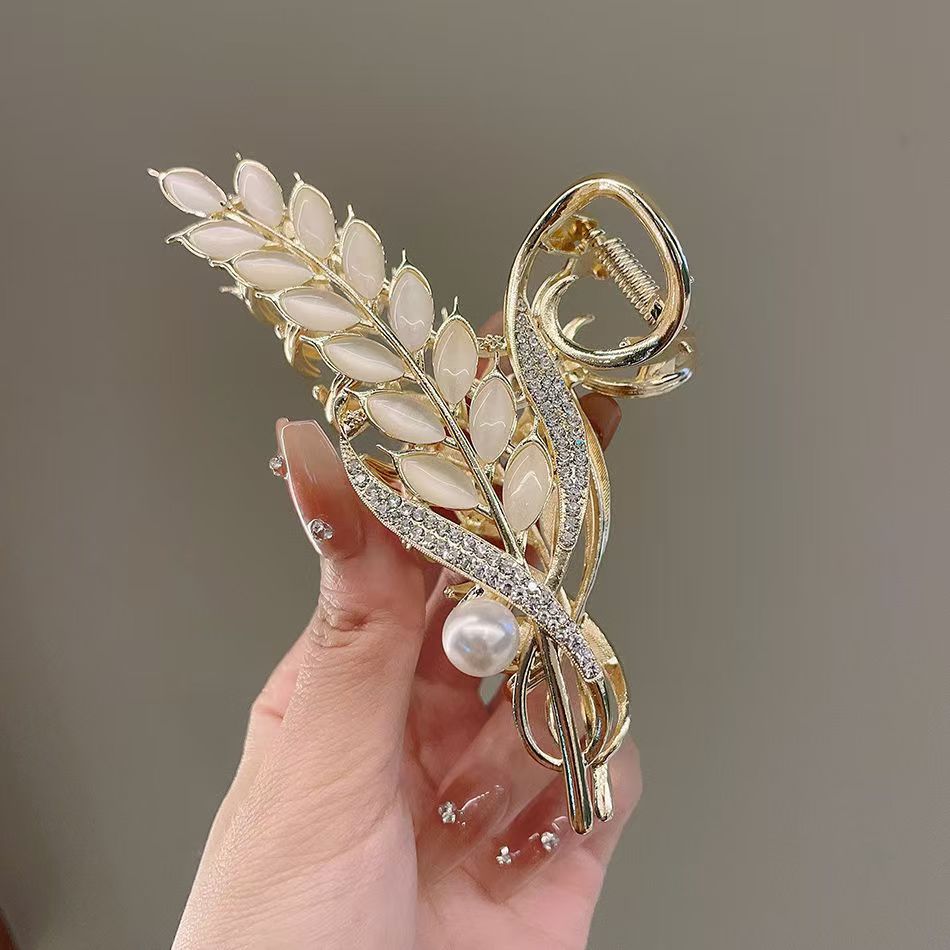 Gouden Tarwe Elegante Legering Haargreep