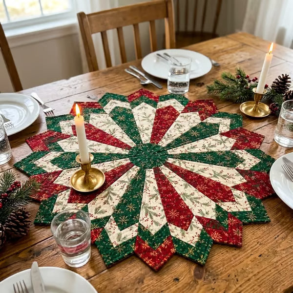 ๐๐บ Kerst Bloem Placemat โ Houd Je Tafel Mooi & Droog!