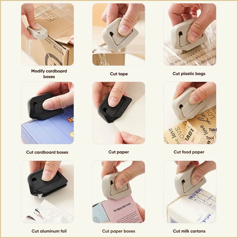 🔥2025 SALE - Mini handige dozenopener & -snijder