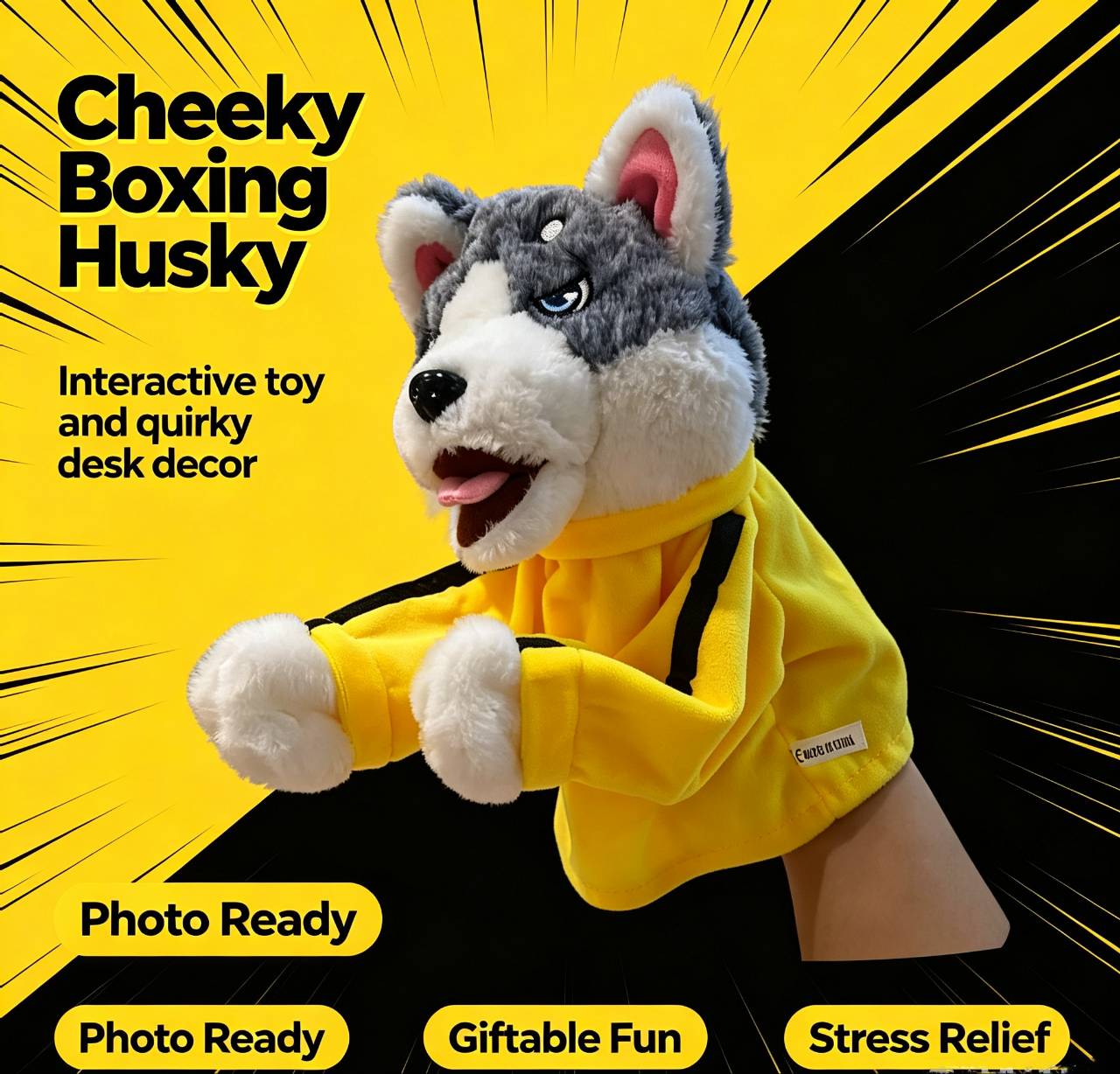 π₯πΆ Gekke Boksende Husky β Eindeloos Interactief Plezier! πβ¨