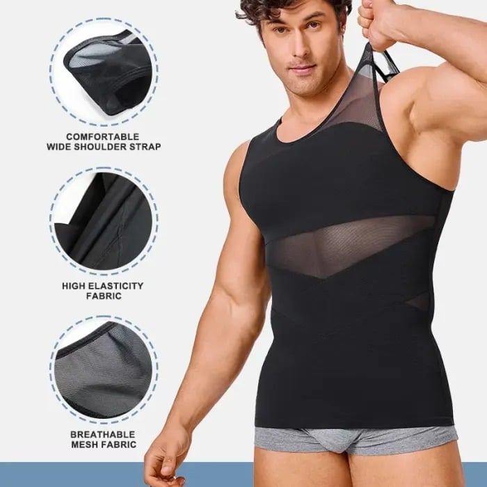Shaping Tank Vest voor Heren