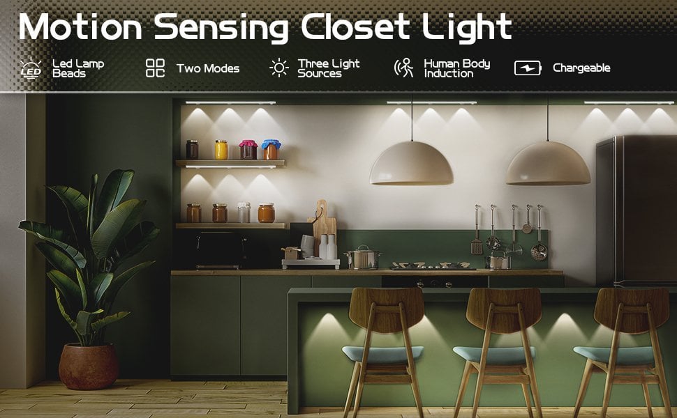 🔥LAATSTE DAG 49% KORTING💡LED-BEWEGINGSSENSORKASTVERLICHTING (USB-OPLADEN)💡