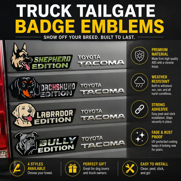 Het Perfecte Hondenembleem voor Echte Dog Lovers! ๐โจ๐ Emblemen voor autoruiten met hondenrassen