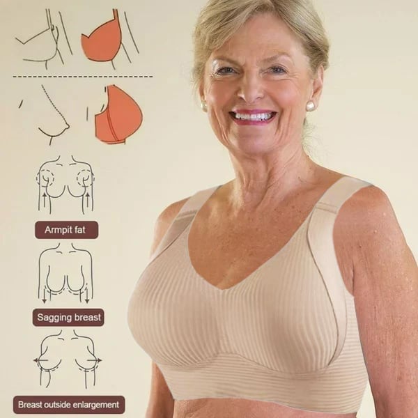 ⏳Wekelijkse speciale aanbieding:Koop 2, krijg 1 gratis❤️🎁Push-up bh met lint voor dames met verstelbare gebogen bandjes