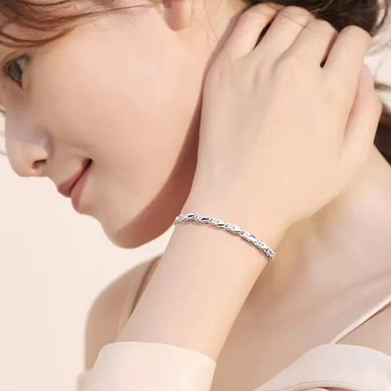 ✨Elegante armband met een glimmend klavertje 🍀