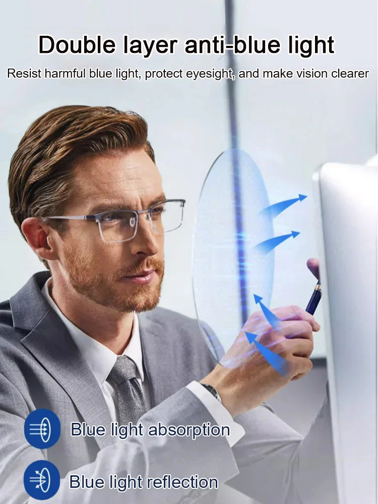 🔥Hete verkoop🔥 Ultra Lichte Anti Blauw Presbyopische Bril