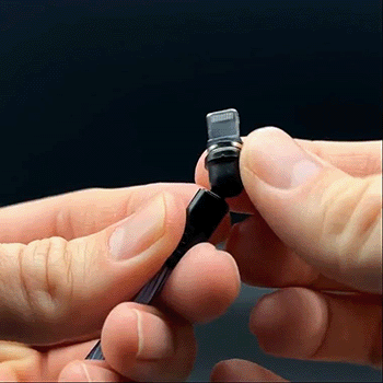 3-In-1 roterende magnetische streamer datakabel