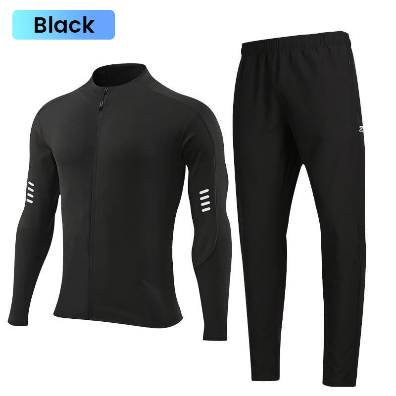IFIKK Sportpak voor heren, 5 stuks, trainingspak, sportpak, sneldrogend IFIKK Sportpak voor heren, 5 stuks, trainingspak, sportpak, sneldrogend