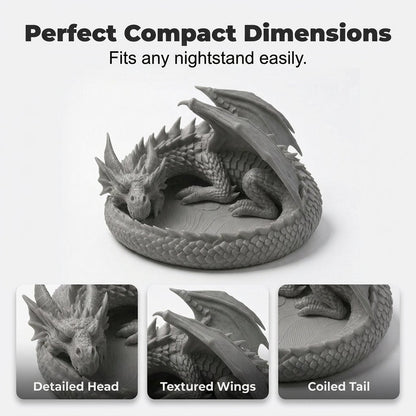 🐉Dragon Guardian 3D-geprinte opbergbak – De schat van de draak!