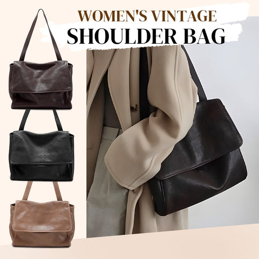 Vintage schoudertas voor dames