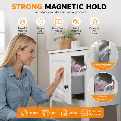 🧲✨ Magnetische Deursluiting – Slim, Sterk & Onzichtbaar!