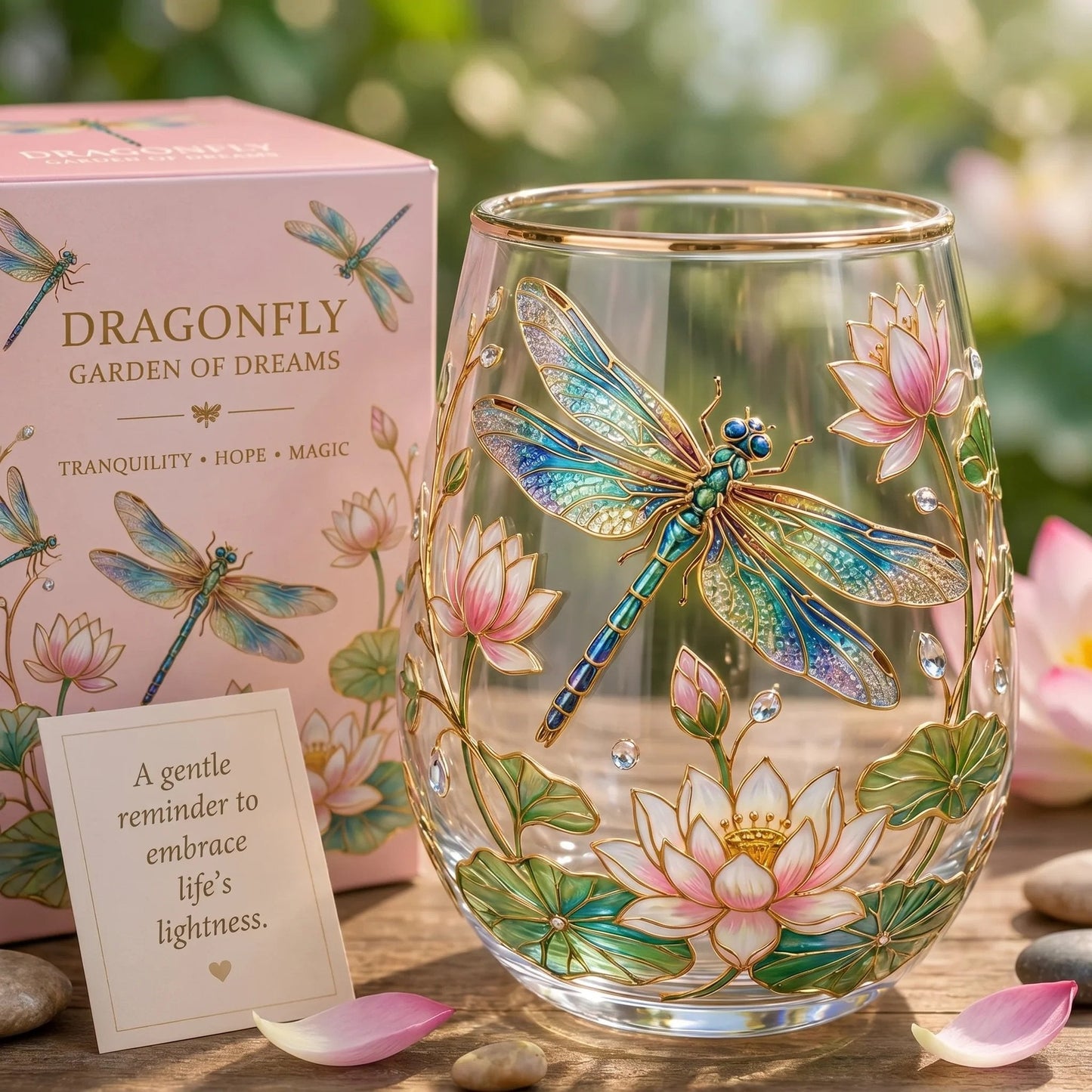🌸🌿 Limited Edition 2026 Garden Morning Bliss glazen theekopje☀️☕