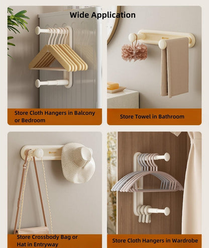 Opbergrek voor kleerhangers