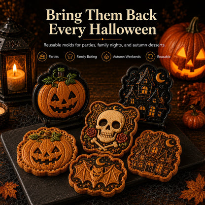 🎃 Collectie mini-taartvormpjes voor Halloween 🚚 Koop er 3 of meer en ontvang gratis verzending
